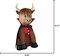 3.5' Gemmy Airblown Inflatable Halloween Highland Cow as Vampire Yard Decoration 554026